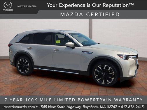 Platinum Quartz Metallic 2024 Mazda CX-90 PHEV Premium Plus