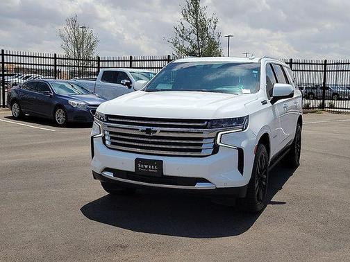 Summit White 2021 Chevrolet Tahoe 4WD High Country
