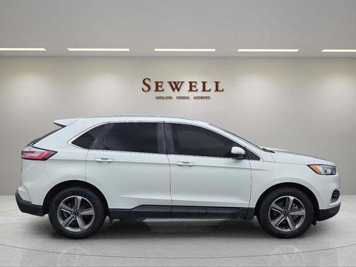 Star White Metallic Tri-Coat 2020 Ford Edge SEL