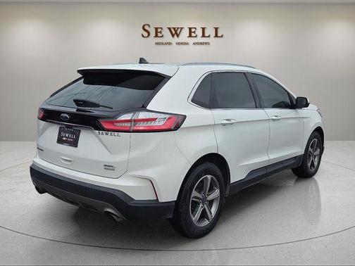 Star White Metallic Tri-Coat 2020 Ford Edge SEL