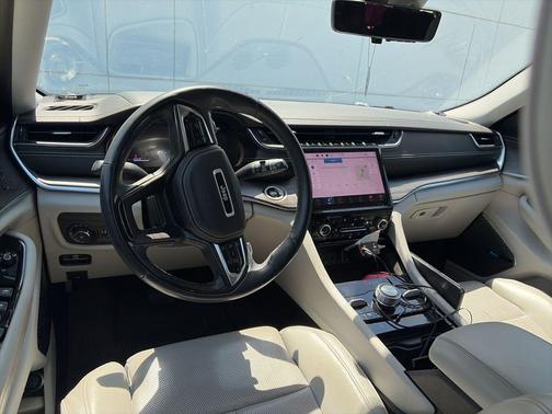 Bright White Clearcoat 2021 Jeep Grand Cherokee L Overland