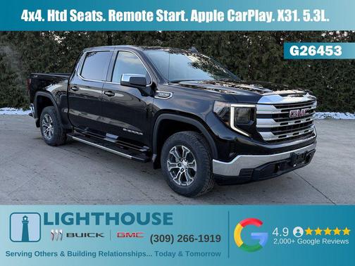 Onyx Black 2026 GMC Sierra 1500 SLE Truck