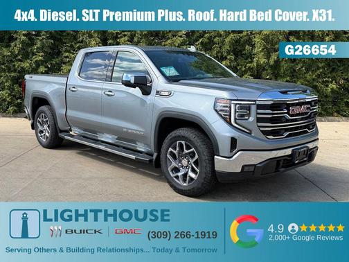 Sterling Metallic 2026 GMC Sierra 1500 SLT