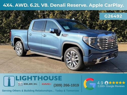 Downpour Metallic 2026 GMC Sierra 1500 Denali Truck