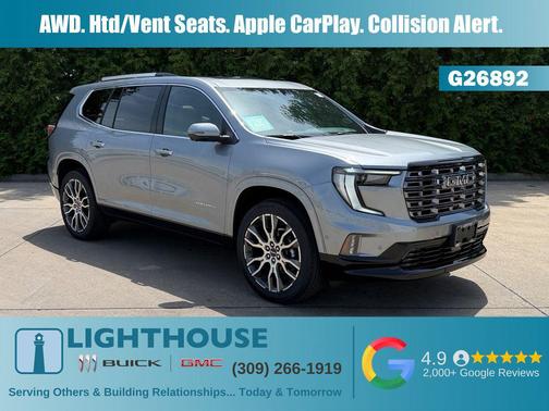 Sterling Metallic 2026 GMC Acadia Denali