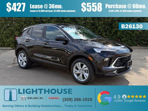 Ebony Twilight Metallic 2026 Buick Encore GX Preferred
