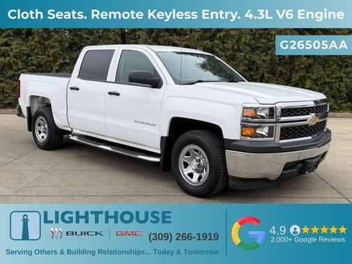 Summit White 2014 Chevrolet Silverado 1500 Work Truck Truck