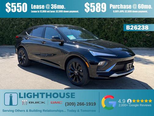 Ebony Twilight Metallic 2026 Buick Envista Sport Touring FWD