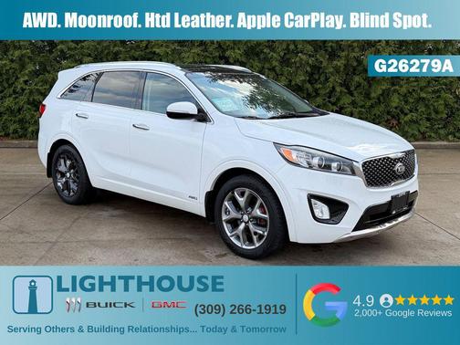 Snow White Pearl 2017 Kia Sorento SX