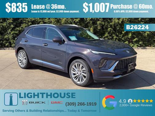 Midnight Opal 2026 Buick Envision Avenir AWD