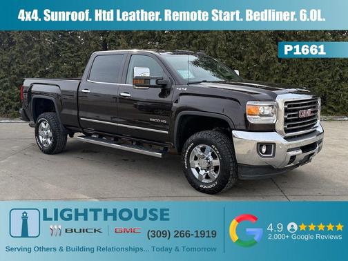 Deep Mahogany Metallic 2018 GMC Sierra 2500 SLT Truck
