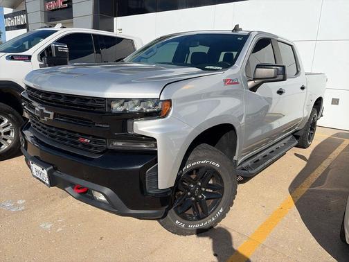 Silver Ice Metallic 2019 Chevrolet Silverado 1500 LT Trail Boss