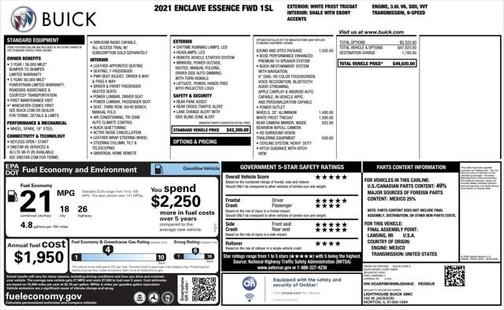 2021 Buick Enclave FWD Essence
