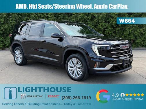 Ebony Twilight Metallic 2024 GMC Acadia AWD Elevation