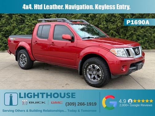 Lava Red 2016 Nissan Frontier PRO-4X
