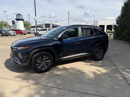 Deep Sea 2024 Hyundai TUCSON Hybrid Blue