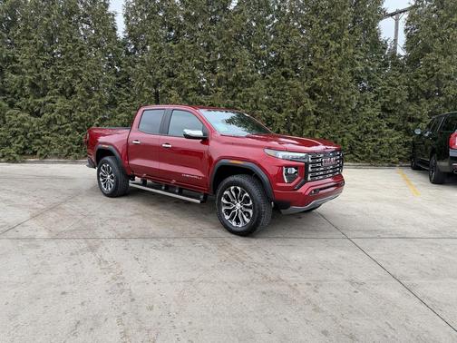 Volcanic Red Tintcoat 2025 GMC Canyon Denali Truck
