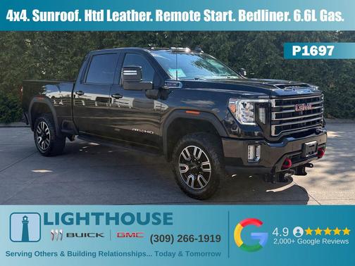 Ebony Twilight Metallic 2022 GMC Sierra 2500 AT4