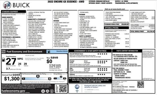 2022 Buick Encore GX Essence