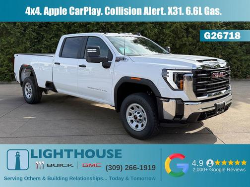 Summit White 2026 GMC Sierra 3500 Base