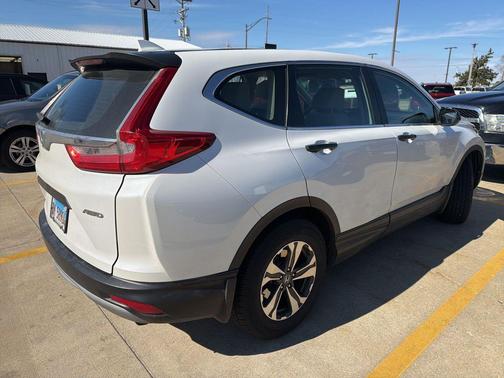 White 2019 Honda CR-V LX