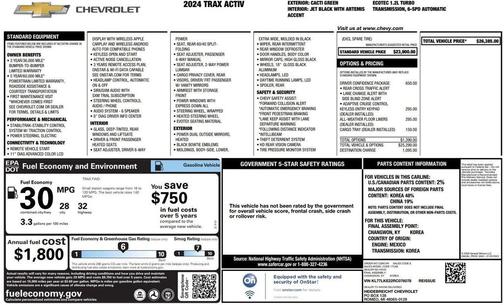 2024 Chevrolet Trax FWD ACTIV