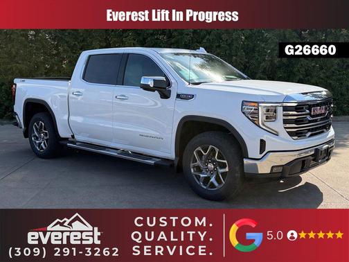 Summit White 2026 GMC Sierra 1500 SLT