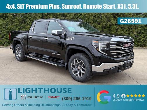 Onyx Black 2026 GMC Sierra 1500 SLT