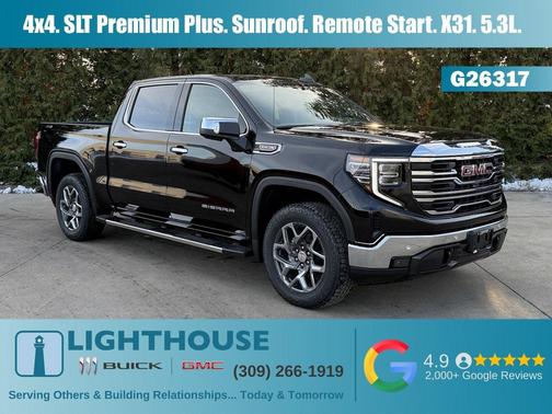 Onyx Black 2026 GMC Sierra 1500 SLT Truck