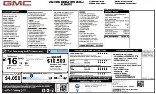 2024 GMC Sierra 1500 Denali Ultimate