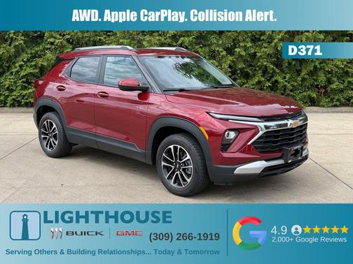 Crimson Metallic 2024 Chevrolet Trailblazer LT