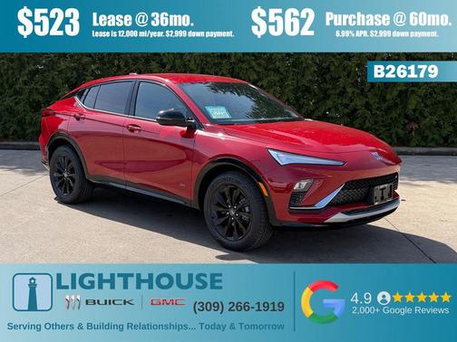 Brilliant Red 2026 Buick Envista Sport Touring FWD