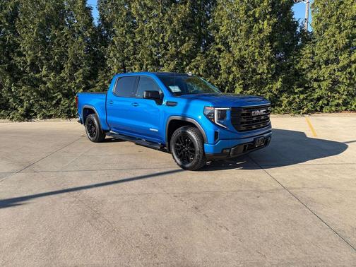 Dynamic Blue Metallic 2022 GMC Sierra 1500 Elevation