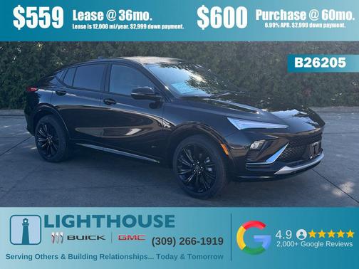 Ebony Twilight Metallic 2026 Buick Envista Sport Touring FWD