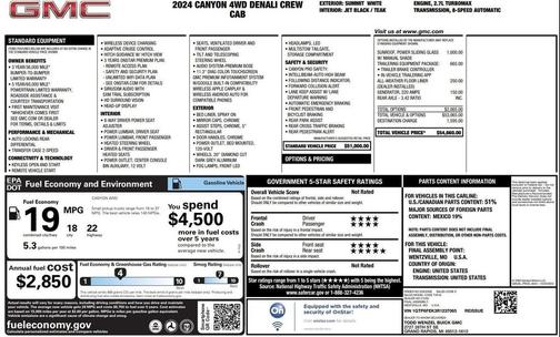 2024 GMC Canyon Denali