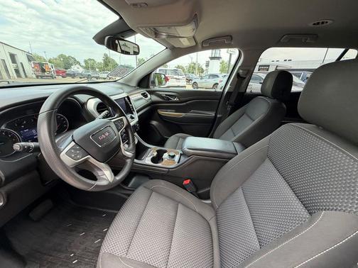 Satin Steel Metallic 2022 GMC Acadia FWD SLE