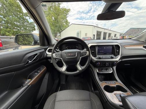 Satin Steel Metallic 2022 GMC Acadia FWD SLE