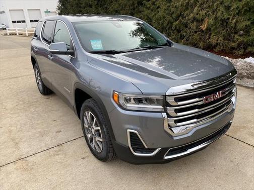 Satin Steel Metallic 2022 GMC Acadia FWD SLE