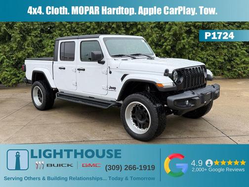Bright White Clearcoat 2022 Jeep Gladiator Willys 4x4