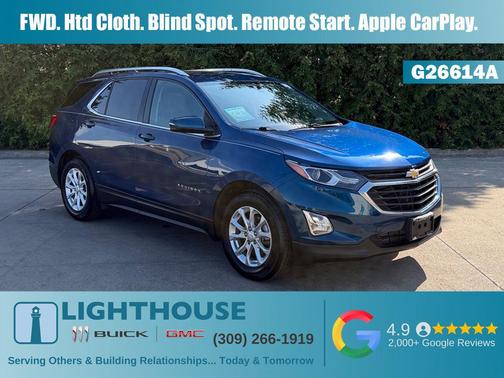 Pacific Blue Metallic 2019 Chevrolet Equinox 1LT