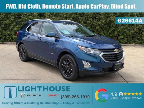 Pacific Blue Metallic 2019 Chevrolet Equinox 1LT