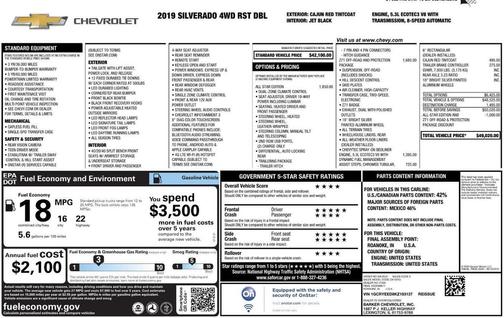 2019 Chevrolet Silverado 1500 RST