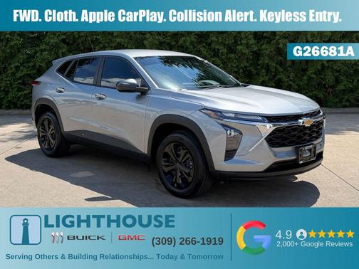 Sterling Gray Metallic 2026 Chevrolet Trax LS