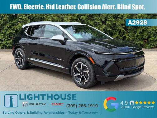 Black 2025 Chevrolet Equinox EV LT