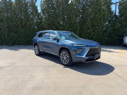 ocean blue metallic 2026 Buick Enclave Avenir FWD