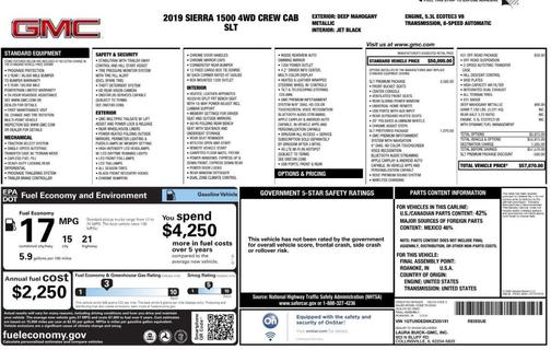 2019 GMC Sierra 1500 SLT
