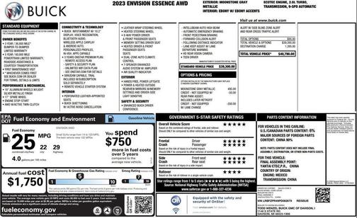 2023 Buick Envision Essence AWD
