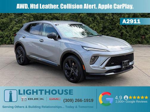 Moonstone Gray Metallic 2025 Buick Envision Sport Touring AWD