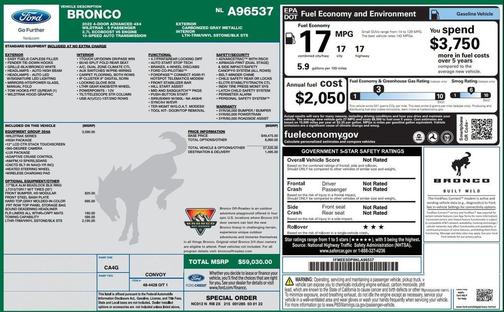2022 Ford Bronco Wildtrak
