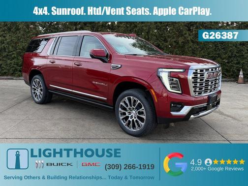Volcanic Red Tintcoat 2026 GMC Yukon XL Denali SUV